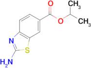 2-Amino-benzothiazole-6-carboxylic acid isopropylester