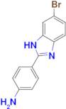 4-(5-Bromo-1 H -benzoimidazol-2-yl)-phenylamine