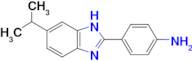 4-(5-Isopropyl-1 H -benzoimidazol-2-yl)-phenylamine