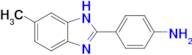 4-(5-Methyl-1 H -benzoimidazol-2-yl)-phenylamine
