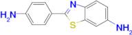 2-(4-Amino-phenyl)-benzothiazol-6-ylamine