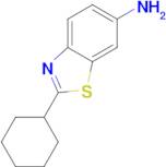 2-Cyclohexyl-benzothiazol-6-ylamine