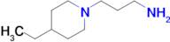 3-(4-Ethyl-piperidin-1-yl)-propylamine