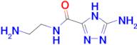 5-Amino-2 H -[1,2,4]triazole-3-carboxylic acid (2-amino-ethyl)-amide