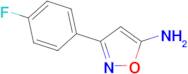3-(4-Fluoro-phenyl)-isoxazol-5-ylamine
