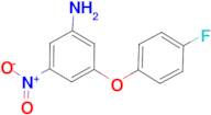 3-(4-Fluoro-phenoxy)-5-nitro-phenylamine