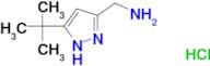 C -(5- tert -Butyl-1 H -pyrazol-3-yl)-methylamine hydrochloride