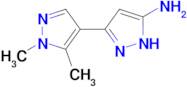 1',5'-Dimethyl-1 H ,1' H -[3,4']bipyrazolyl-5-ylamine