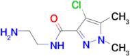 4-Chloro-1,5-dimethyl-1 H -pyrazole-3-carboxylic acid (2-amino-ethyl)-amide