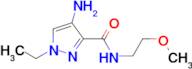 4-Amino-1-ethyl-1 H -pyrazole-3-carboxylic acid (2-methoxy-ethyl)-amide