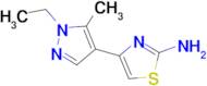 4-(1-Ethyl-5-methyl-1 H -pyrazol-4-yl)-thiazol-2-ylamine