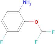 2-Difluoromethoxy-4-fluoro-phenylamine