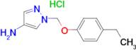 1-(4-Ethyl-phenoxymethyl)-1 H -pyrazol-4-ylamine;hydrochloride