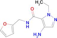 4-Amino-2-ethyl-2 H -pyrazole-3-carboxylic acid (furan-2-ylmethyl)-amide