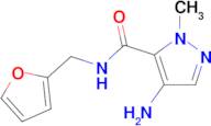 4-Amino-2-methyl-2 H -pyrazole-3-carboxylic acid (furan-2-ylmethyl)-amide