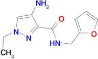 4-Amino-1-ethyl-1 H -pyrazole-3-carboxylic acid (furan-2-ylmethyl)-amide