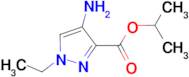 4-Amino-1-ethyl-1 H -pyrazole-3-carboxylic acid isopropyl ester