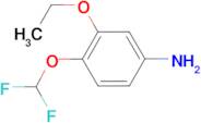 4-Difluoromethoxy-3-ethoxy-phenylamine