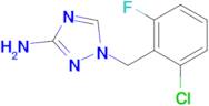 1-(2-Chloro-6-fluoro-benzyl)-1 H -[1,2,4]triazol-3-ylamine