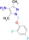 1-(2,4-Difluoro-phenoxymethyl)-3,5-dimethyl-1 H -pyrazol-4-ylamine