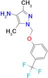 3,5-Dimethyl-1-(3-trifluoromethyl-phenoxymethyl)-1 H -pyrazol-4-ylamine