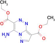 4-Amino-pyrazolo[5,1- c ][1,2,4]triazine-3,8-dicarboxylic acid diethyl ester