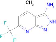 4-Methyl-6-trifluoromethyl-1 H -pyrazolo[3,4- b ]pyridin-3-ylamine