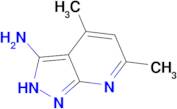 4,6-Dimethyl-1 H -pyrazolo[3,4- b ]pyridin-3-ylamine