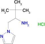 2,2-Dimethyl-1-pyrazol-1-ylmethyl-propylamine; hydrochloride