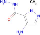 4-Amino-2-methyl-2 H -pyrazole-3-carboxylic acid hydrazide