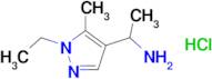 1-(1-Ethyl-5-methyl-1 H -pyrazol-4-yl)-ethylamine; hydrochloride