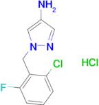 1-(2-Chloro-6-fluoro-benzyl)-1 H -pyrazol-4-ylamine; hydrochloride