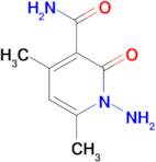 1-Amino-4,6-dimethyl-2-oxo-1,2-dihydro-pyridine-3-carboxylic acid amide