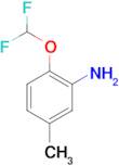 2-Difluoromethoxy-5-methyl-phenylamine