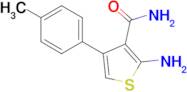 2-Amino-4-p-tolyl-thiophene-3-carboxylic acid amide