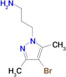 3-(4-Bromo-3,5-dimethyl-pyrazol-1-yl)-propylamine