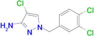 4-Chloro-1-(3,4-dichloro-benzyl)-1 H -pyrazol-3-ylamine