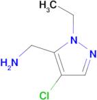 C -(4-Chloro-2-ethyl-2 H -pyrazol-3-yl)-methylamine