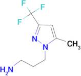 3-(5-Methyl-3-trifluoromethyl-pyrazol-1-yl)-propylamine