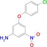 3-(4-Chloro-phenoxy)-5-nitro-phenylamine