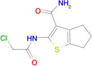 2-(2-Chloro-acetylamino)-5,6-dihydro-4 H -cyclopenta[ b ]thiophene-3-carboxylic acid amide