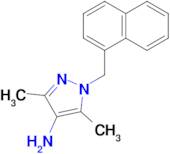 3,5-Dimethyl-1-naphthalen-1-ylmethyl-1 H -pyrazol-4-ylamine