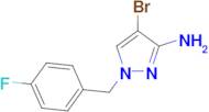 4-Bromo-1-(4-fluoro-benzyl)-1 H -pyrazol-3-ylamine