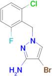 4-Bromo-1-(2-chloro-6-fluoro-benzyl)-1 H -pyrazol-3-ylamine