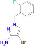 4-Bromo-1-(2-fluoro-benzyl)-1 H -pyrazol-3-ylamine