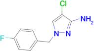 4-Chloro-1-(4-fluoro-benzyl)-1 H -pyrazol-3-ylamine