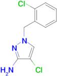 4-Chloro-1-(2-chloro-benzyl)-1 H -pyrazol-3-ylamine