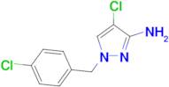 4-Chloro-1-(4-chloro-benzyl)-1 H -pyrazol-3-ylamine