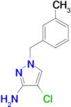 4-Chloro-1-(3-methyl-benzyl)-1 H -pyrazol-3-ylamine