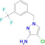 4-Chloro-1-(3-trifluoromethyl-benzyl)-1 H -pyrazol-3-ylamine
